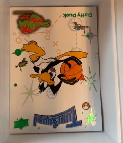 2026 Upper Deck Space Jam 30th Anniversary #1 Daffy Duck — front
