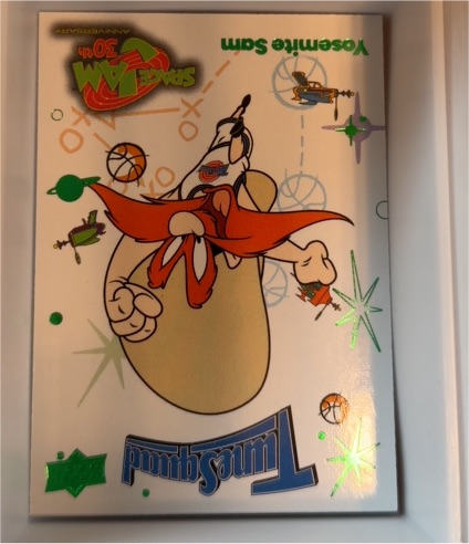 2026 Upper Deck Space Jam 30th Anniversary Yosemite Sam Cosmos — front
