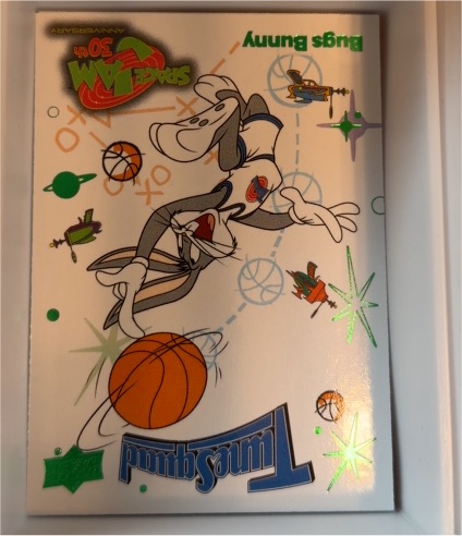 2026 Upper Deck Space Jam 30th Anniversary #9 Bugs Bunny — front