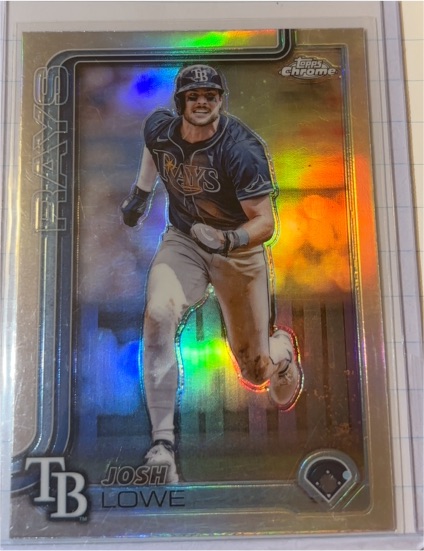 2025 Topps Chrome #111 Josh Lowe — front