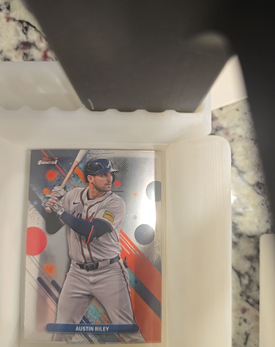 2025 Topps Finest #99 Austin Riley — front