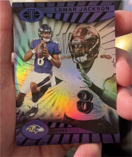 2024 Panini Illusions #7 Lamar Jackson — front
