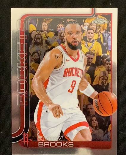 2025-26 Topps Chrome #70 Dillon Brooks — front