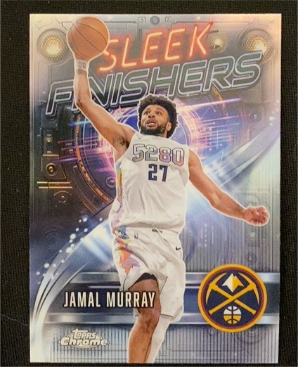 2025-26 Topps Chrome #SF-18 Jamal Murray Sleek Finishers — front
