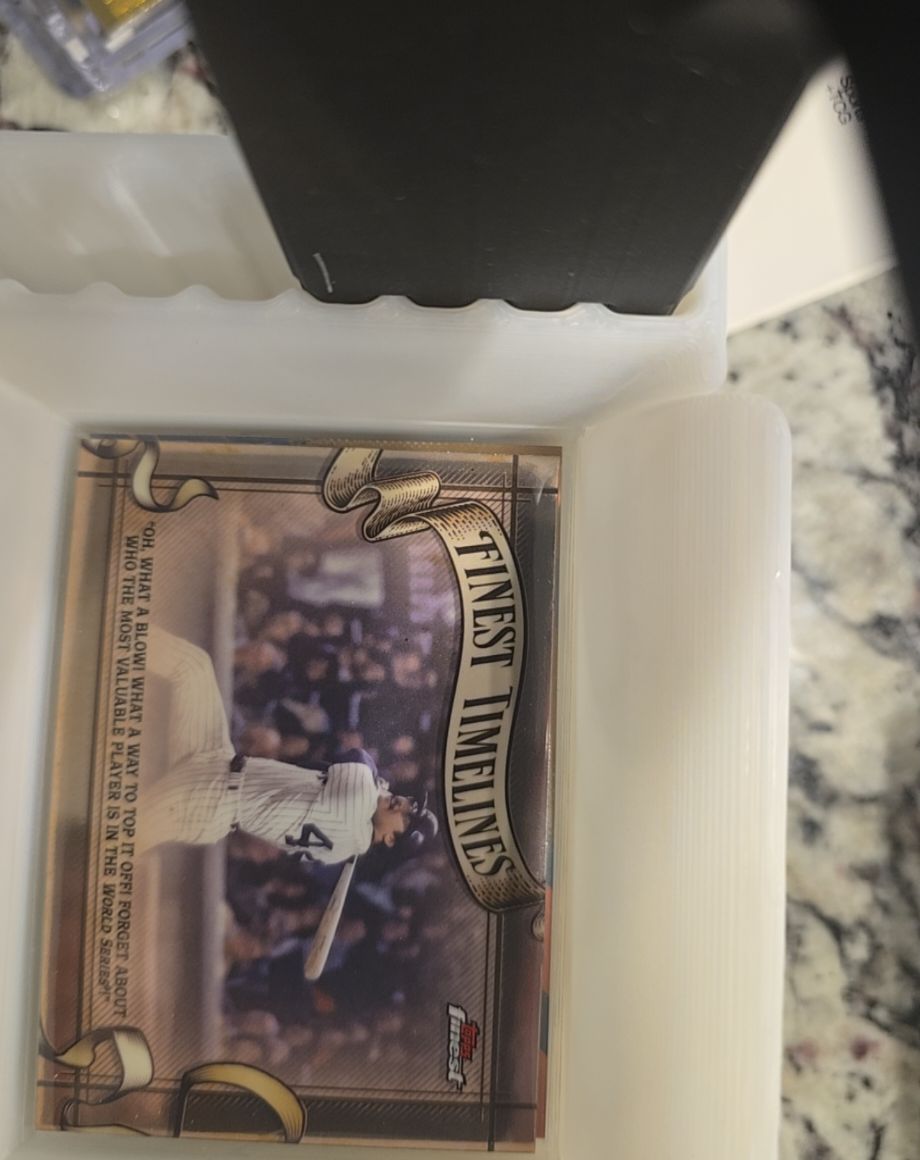 2025 Topps Finest #FT-20 Babe Ruth Finest Timelines — front