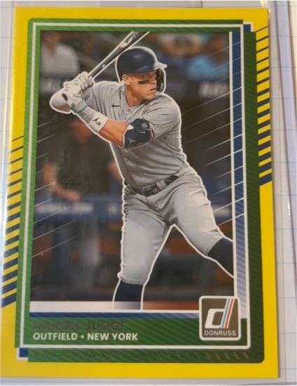 2025 Panini Donruss #50 Aaron Judge — front