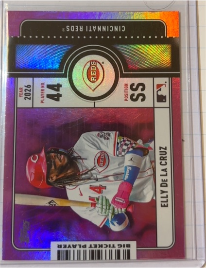 2026 Topps Series 1 Big Ticket Players #BTP-5 Elly De La Cruz — front