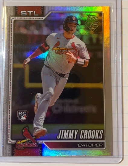 2026 Topps Series 1 #73 Jimmy Crooks — front