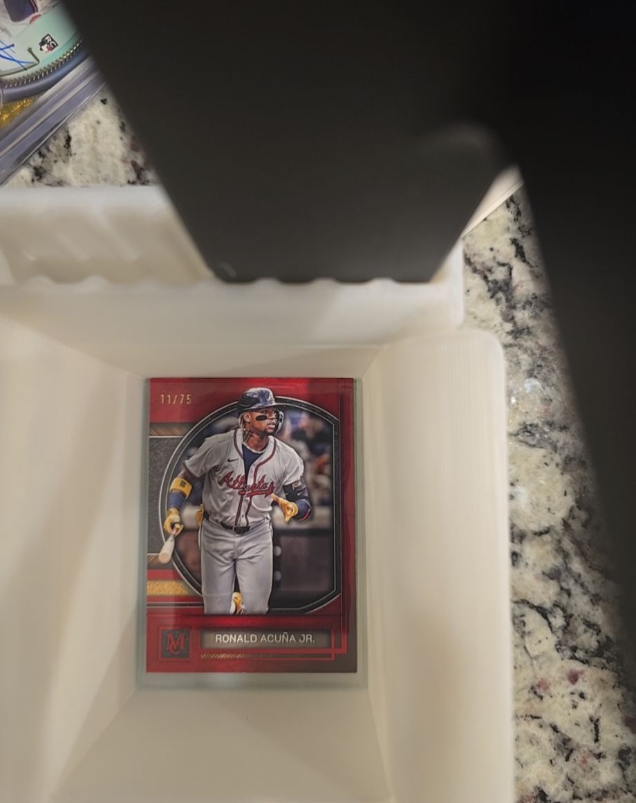 2025 Topps Museum Collection #11 Ronald Acuña Jr. — front