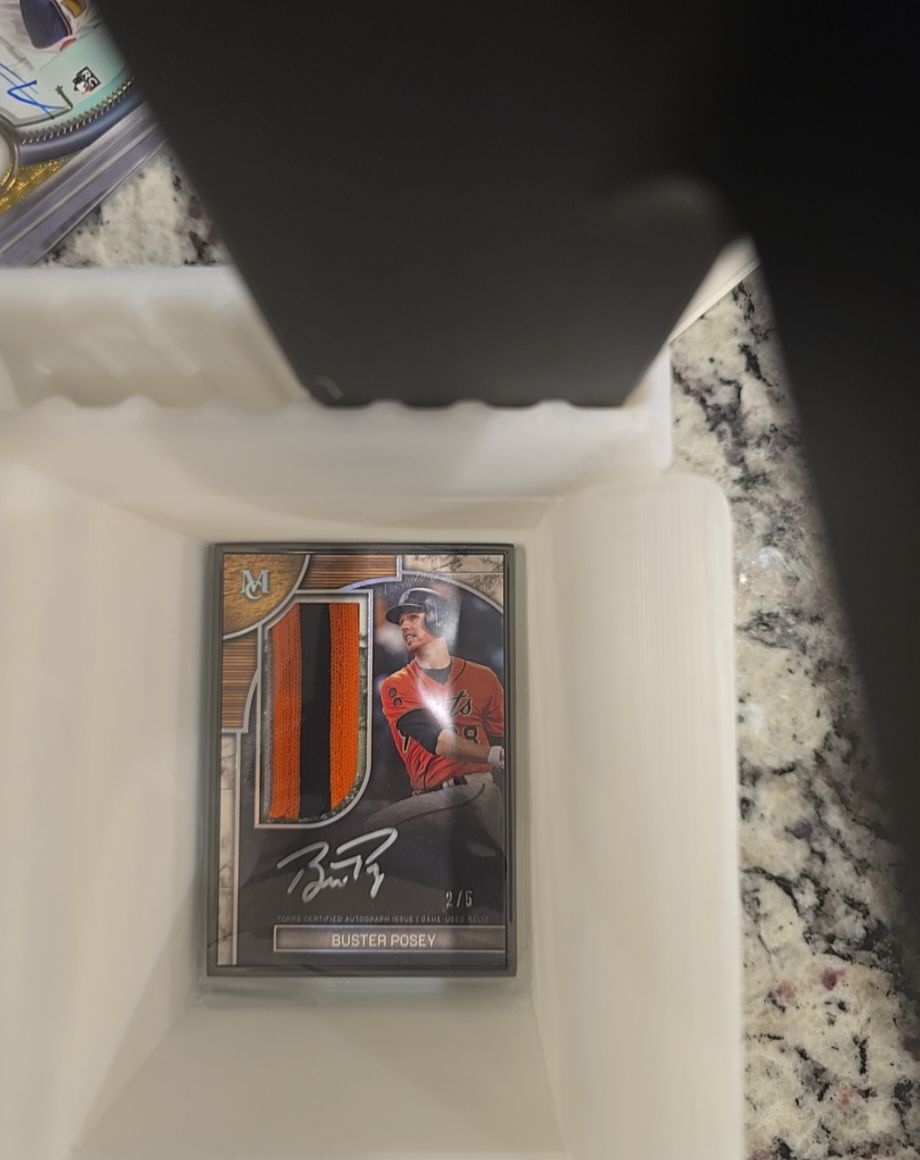 2014 Topps Dynasty #BP1 Buster Posey — front