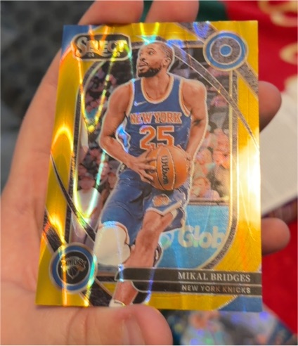2024-25 Panini Select Courtside #204 Mikal Bridges — front