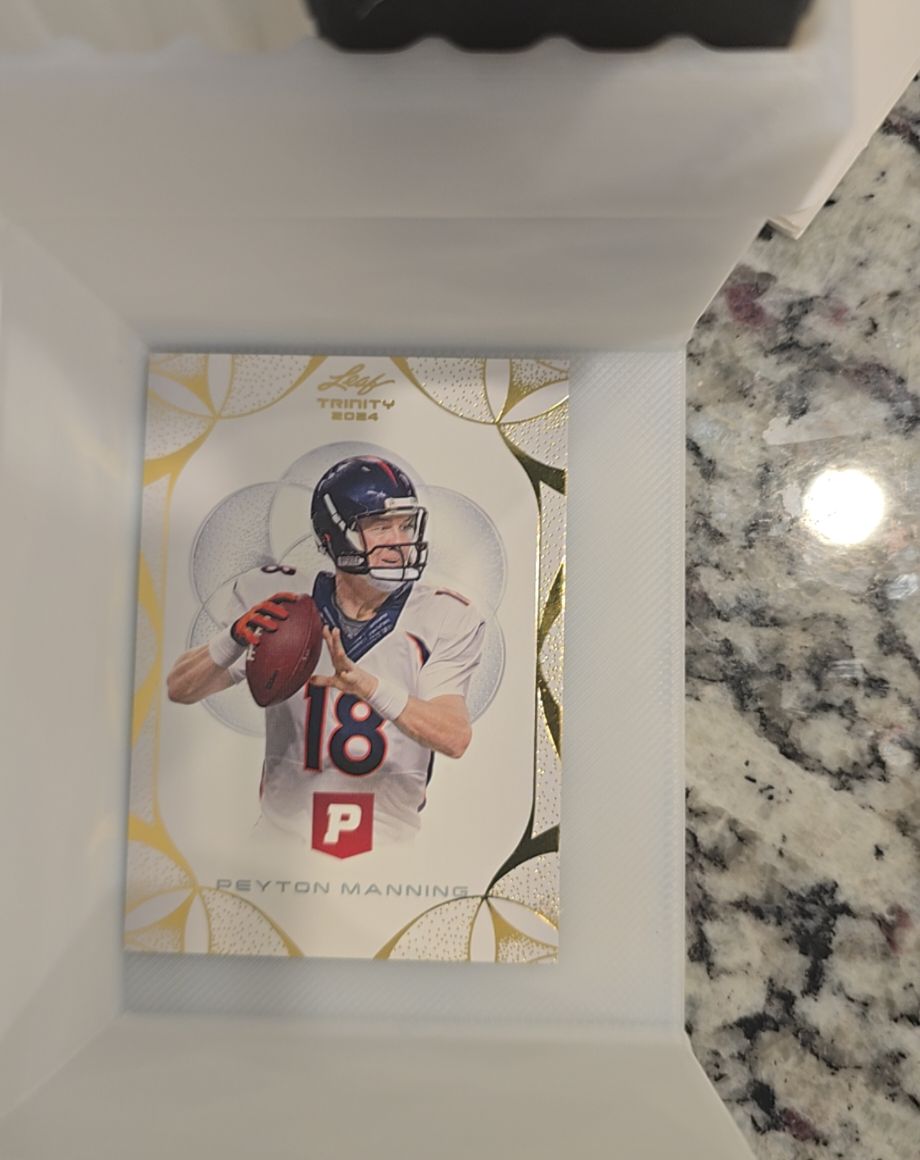 2024 Leaf Trinity #81 Peyton Manning — front