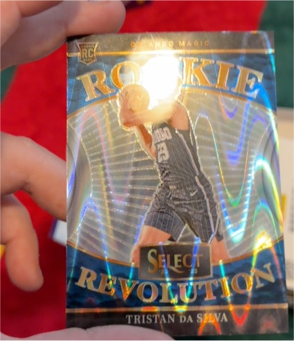2024-25 Panini Select #15 Tristan da Silva Rookie Revolution — front