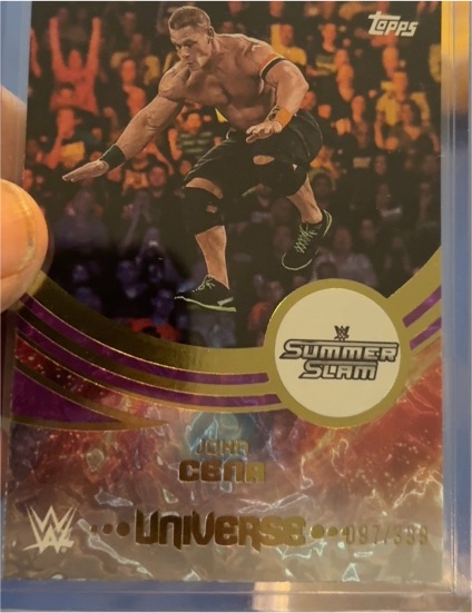 2025 Topps Universe #278 John Cena SummerSlam Event Variation — front