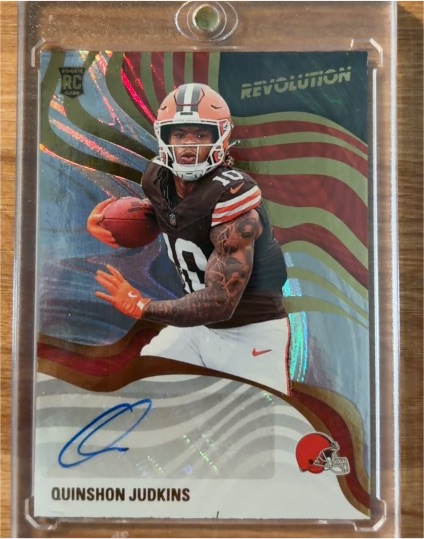 2025 Panini Revolution #236 Quinshon Judkins — front