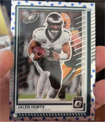 2025 Panini Donruss Optic #14 Jalen Hurts — front