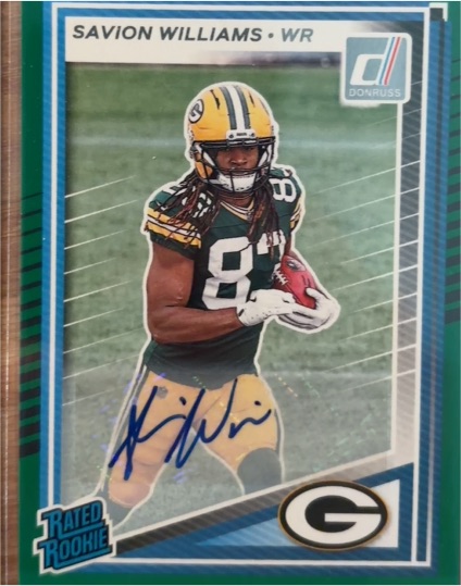 2025 Panini Donruss #318 Savion Williams — front