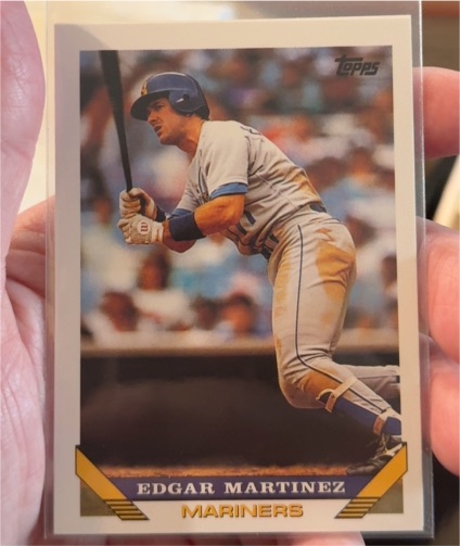 1993 Topps #315 Edgar Martinez — front