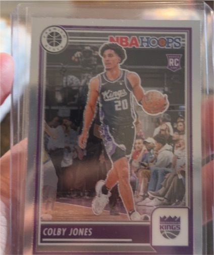 2023-24 Panini NBA Hoops Premium Stock #49 Colby Jones — front