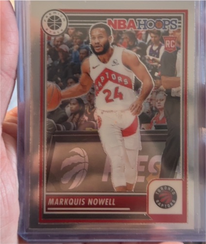 2023-24 Panini NBA Hoops Premium Stock #57 Markquis Nowell — front