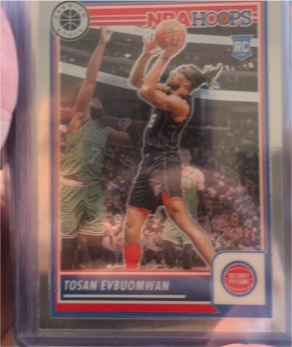 2023-24 Panini NBA Hoops Premium Stock #133 Tosan Evbuomwan — front