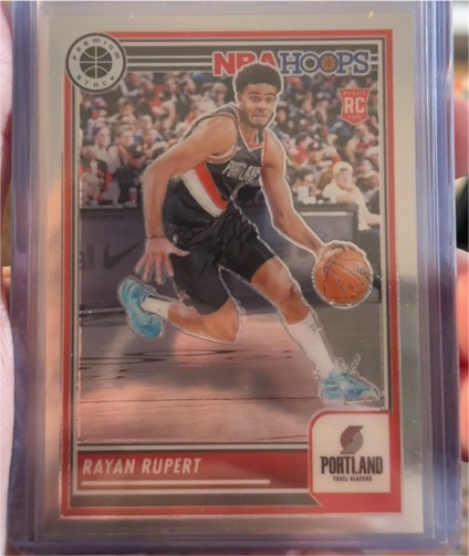 2023-24 Panini NBA Hoops Premium Stock #155 Rayan Rupert — front