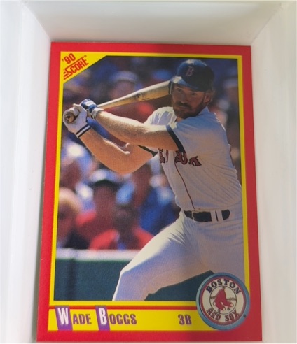 1990 Score #245 Wade Boggs — front
