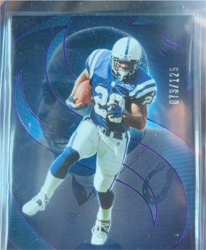 2000 Collector's Edge T3 #58 Edgerrin James — front