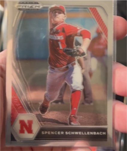 2021 Panini Prizm Draft Picks #PDP59 Spencer Schwellenbach — front