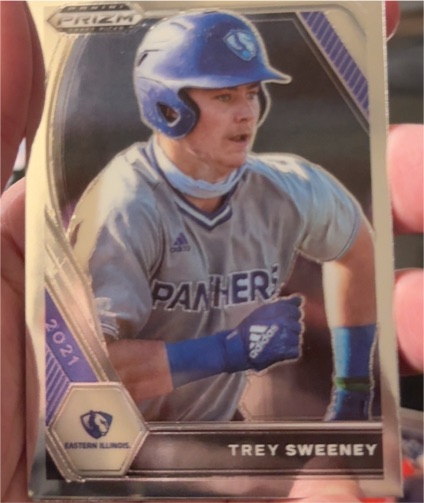 2021 Panini Prizm Draft Picks #PDP20 Trey Sweeney — front