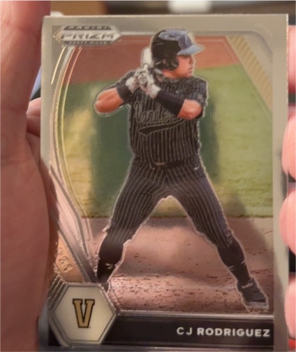 2021 Panini Prizm Draft Picks #PDP158 CJ Rodriguez — front