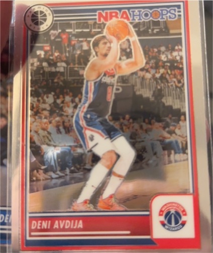 2023-24 Panini NBA Hoops Premium Stock #226 Deni Avdija — front