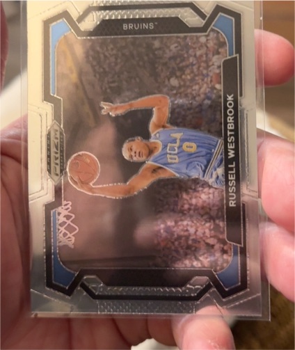 2024 Panini Prizm Draft Picks #47 Russell Westbrook UCLA Bruins — front