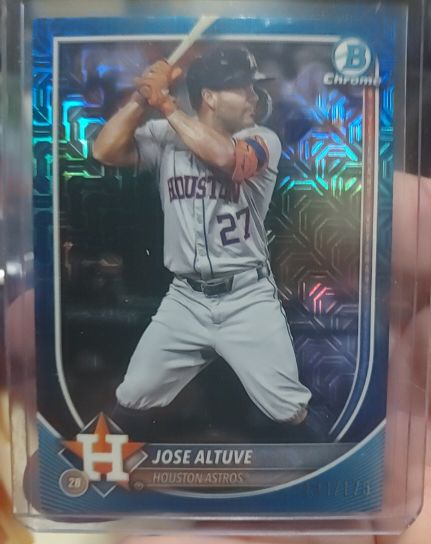 2025 Bowman Chrome #63 Jose Altuve — front