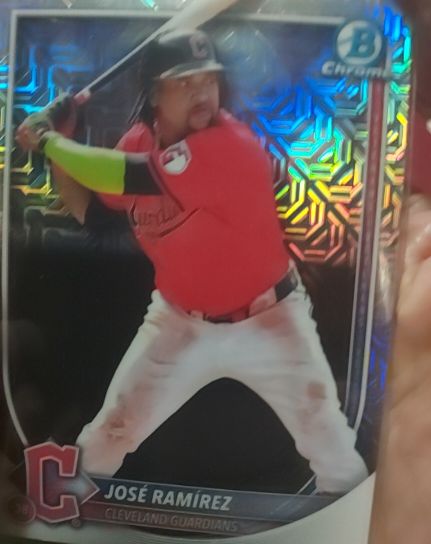 2025 Bowman Chrome #89 Jose Ramirez — front