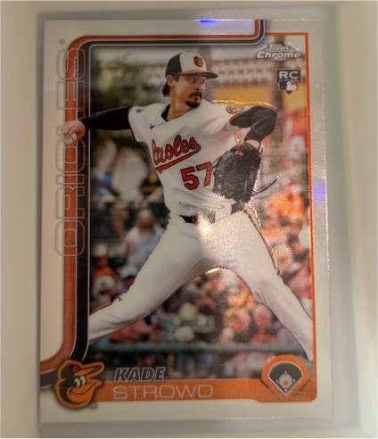 2025 Topps Chrome Update #USC193 Kade Strowd — front