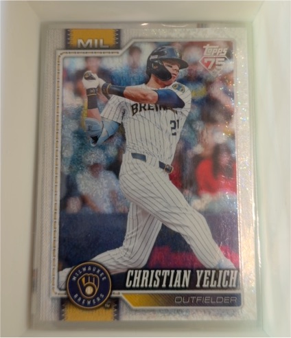 2026 Topps Series 1 #154 Christian Yelich — front