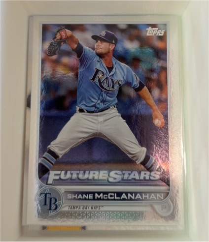 2022 Topps Series 1 #244 Shane McClanahan Future Stars — front