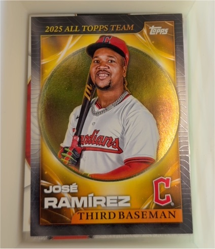 2026 Topps Series 1 #ATT-4 José Ramírez — front