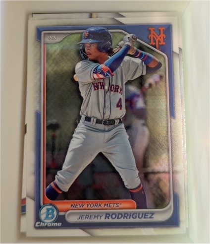 2024 Bowman Draft Chrome #BDC-171 Jeremy Rodriguez — front