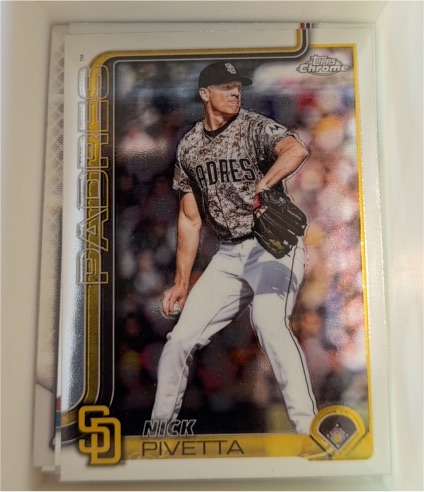 2025 Topps Chrome Update #USC114 Nick Pivetta — front