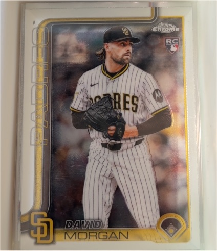 2025 Topps Chrome Update #USC33 David Morgan — front
