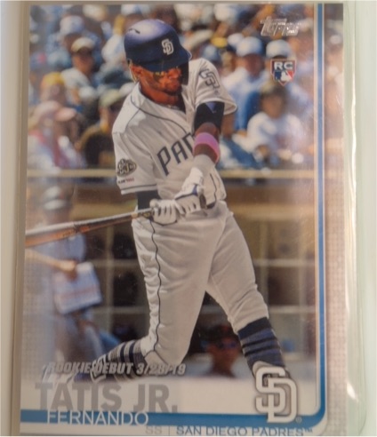 2019 Topps Update #US56 Fernando Tatís Jr. — front