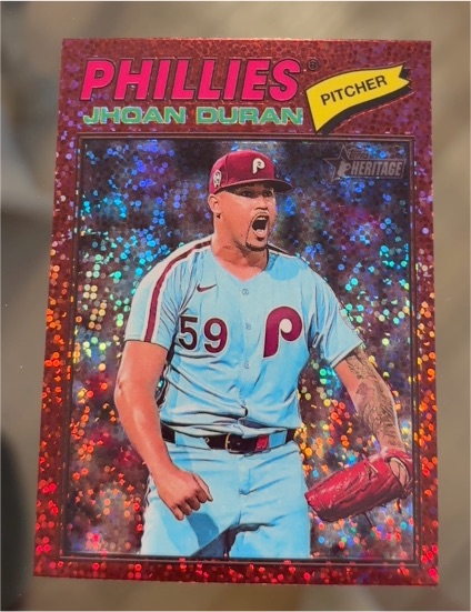 2026 Topps Heritage #14 Jhoan Duran — front