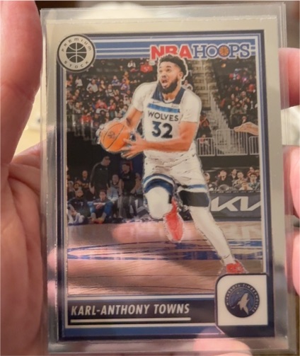 2023-24 Panini NBA Hoops Premium Stock #275 Karl-Anthony Towns — front