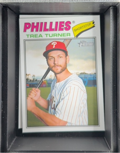 2026 Topps Heritage #183 Trea Turner — front