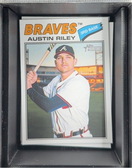 2026 Topps Heritage #271 Austin Riley — front