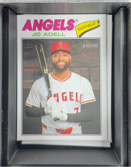 2026 Topps Heritage #42 Jo Adell — front