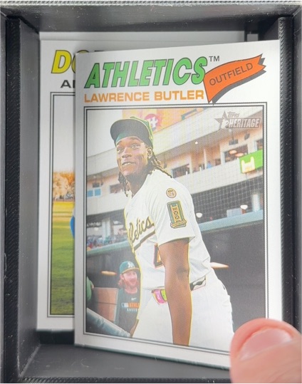 2026 Topps Heritage #94 Lawrence Butler — front