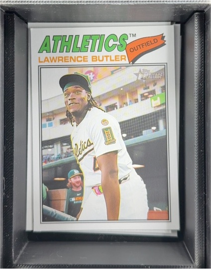 2026 Topps Heritage #94 Lawrence Butler — front